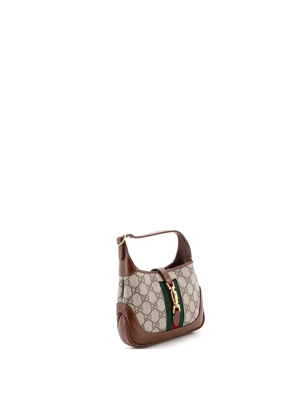 Gucci Jackie Hobo Gg Coated Canvas Mini #340676G16B